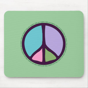 Sinal de paz Mousepad