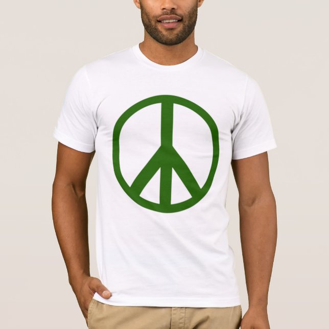 Sinal de Paz Verde - Camisa (Frente)