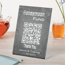 Sinal de pedestal de Tabletop de Casamento Texturi