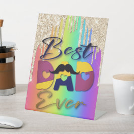 Sinal de Pedestal do Melhor Pai