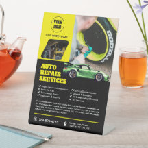 Sinal de Pedestal dos Serviços de Reparo Automátic