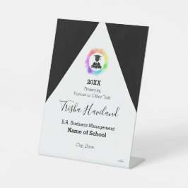 Sinal de Pedestal HAMbWG para Exibição de Formando