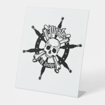 Sinal de Pedestal Pirata