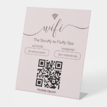 Sinal de Pedestal WiFi Gratuito para Negociação de