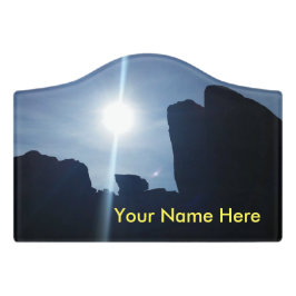 Sinal de porta (escolha entre muitos)