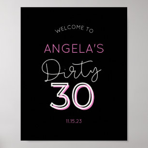 Sinal de Poster de Boas-vindas Personalizado 300