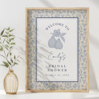 Sinal de Poster de Chá de panela de Pear Perfeito 