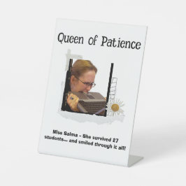 Sinal de Presente de Apreciação Personalizada Engr