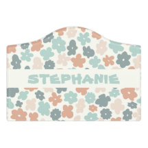 Sinal de quarto de criança personalizado - Sinal d