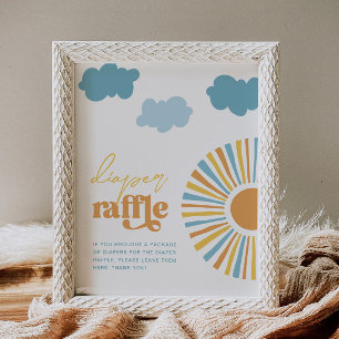 Sinal de Raffle da Fralda Sun 8x10