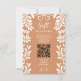 Sinal de Registro de Presente de Casamento Mexican