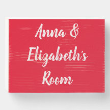 Sinal de sala Dorm Personalizada