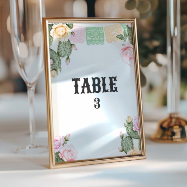 Sinal de Tabletop Fiesta vamos (Criador carregado)