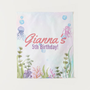 Sinal de Tapeçaria de Aniversário Personalizado So