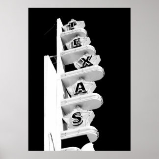 Sinal de Teatro do Texas - Poster