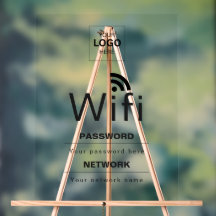 Sinal de WiFi Personalizado para Negócios com Seu