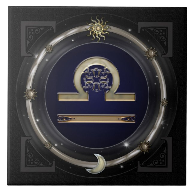 Sinal do zodíaco do Libra (Frente)