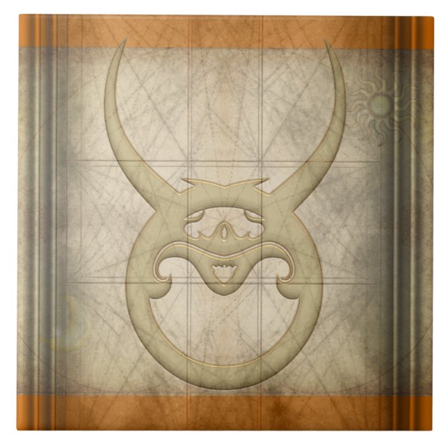 Sinal do zodíaco do Taurus (Frente)