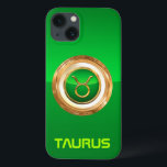 Sinal do zodíaco do Taurus<br><div class="desc">Personalize esta capa de telefone agradável para qualquer um nascido entre o 20 de abril - 20 de maio! Seu sinal do nascimento é o Taurus (Bull),  que é o segundo sinal astrológico do zodíaco,  ordenado pelo planeta Venus. Sua cor afortunada é verde e seu metal favorito é Dourado.</div>