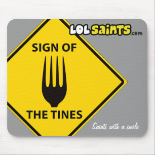 Sinal dos dentes Mousepad