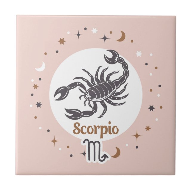 Sinal Escorpião Zodiac (Frente)