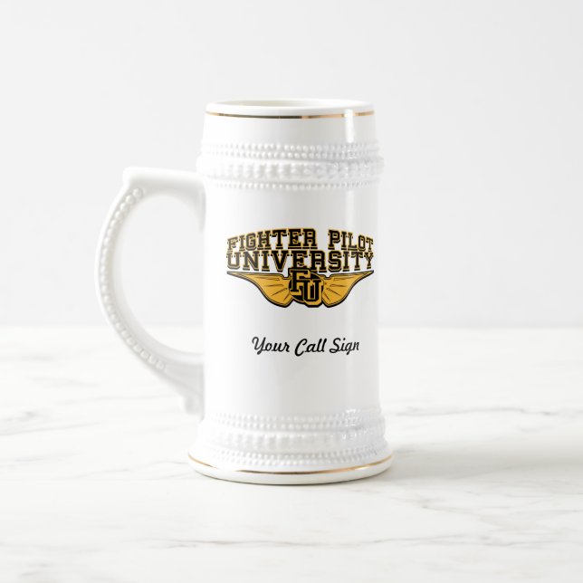 Sinal feito sob encomenda da caneca de cerveja (Esquerda)