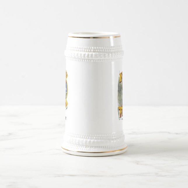 Sinal feito sob encomenda da caneca de cerveja (Centro)