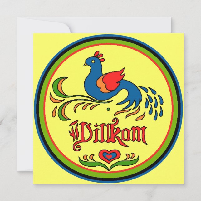 Sinal hexadecimal de boas-vindas (Frente)