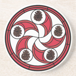 Sinal hexadecimal Zisa numa porta copos