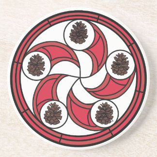 Sinal hexadecimal Zisa numa porta copos