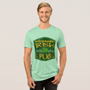 Sinal irlandês personalizado do bar