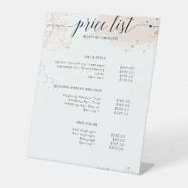 Sinal moderno, de preços