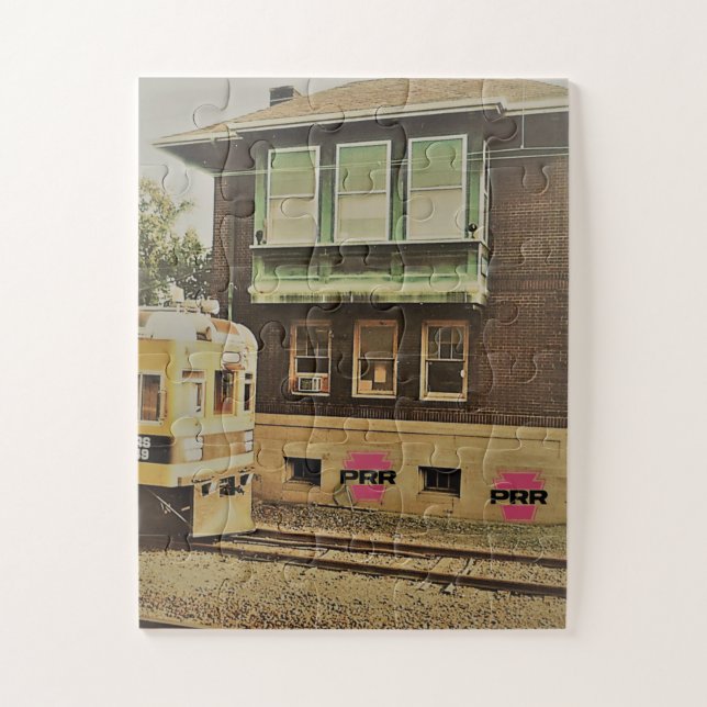 Sinal PRR Cork Torre quebra-cabeça (Vertical)