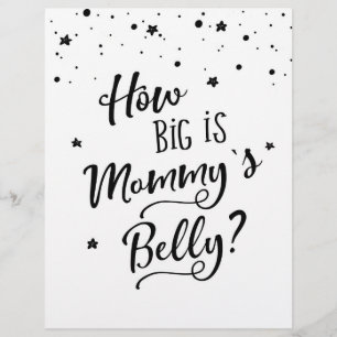 SINAL: Qual é o tamanho da Mamãe Belly? Jogo do