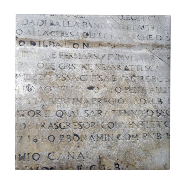 Sinal romano antigo (Frente)