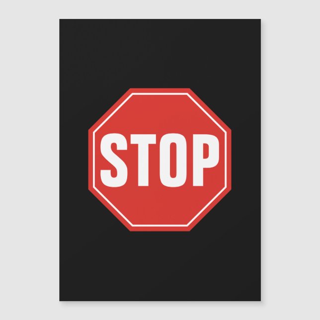 Sinal STOP (Frente)