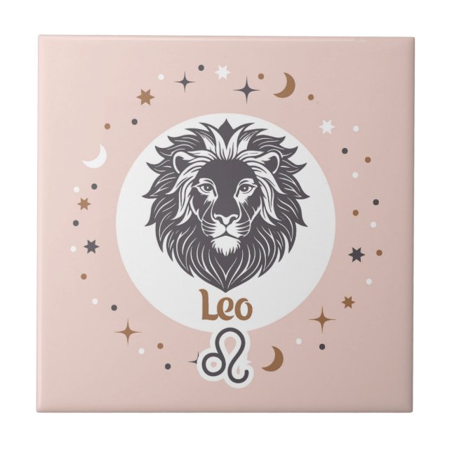 Sinal Zodiac Leo (Frente)