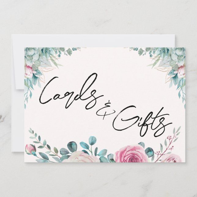 Sinalização de Cartões e Presentes (Frente)