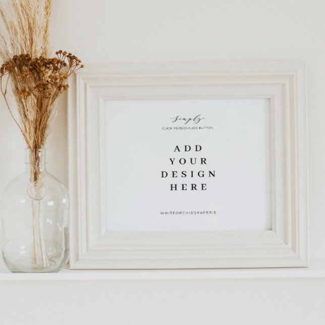 Sinalização de Casamento 10"x8", Impressão de Sina (Criador carregado)