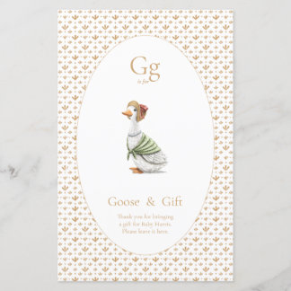 Sinalização de mesa - presentes