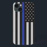 Sinalizador Americano Thin Blue Line Personalizado<br><div class="desc">Designs de Sinalizador Americano Thin Blue Line Personalizados para Patriot.</div>
