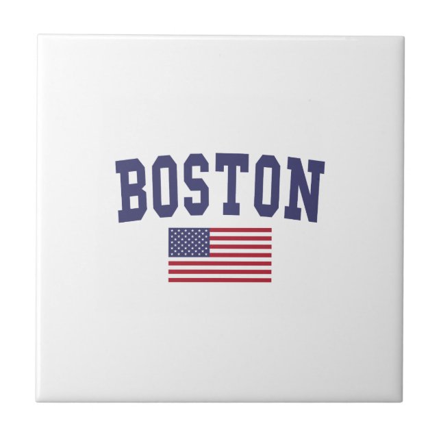 Sinalizador Boston EUA (Frente)