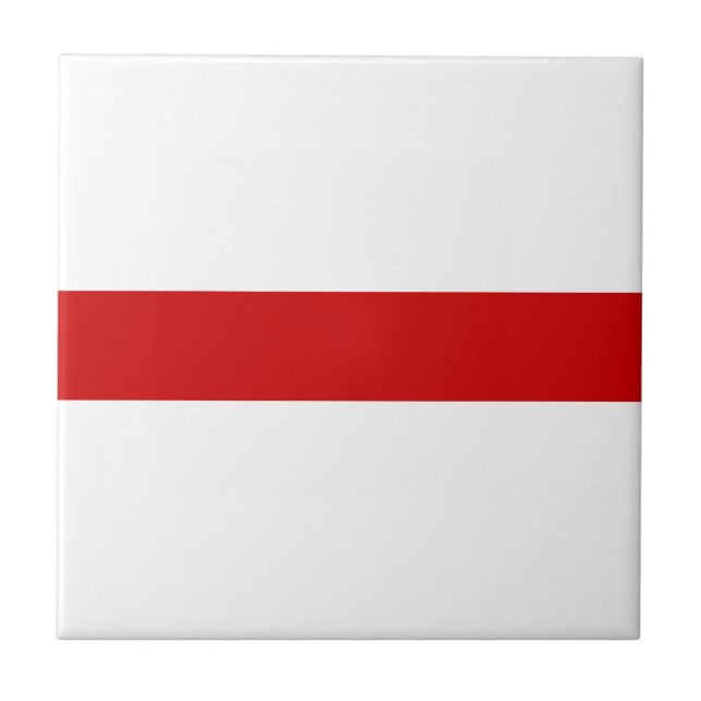 Sinalizador da Bielorrússia (Vermelho e Branco) (Frente)