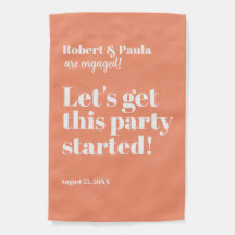 Sinalizador de Celebração de noivados Externos