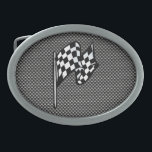 Sinalizador de detecção de fibra de carbono<br><div class="desc">Vocês vão adorar este legal design de corrida de carros cruzados com fibra de carbono preto e marcador de "autocorrida". Excelente de presentes! Disponível no camiseta, capas de telefone inteligentes, mousepads, chaveiros, posters, cartões, cobrir eletrônicos, laptop de computador / capas de notebook, bonés, canecas e muito mais! Visite nosso site...</div>