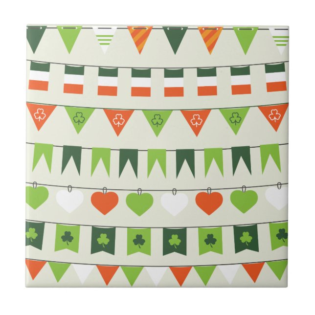 sinalizador de Dia de São Patrício (Frente)