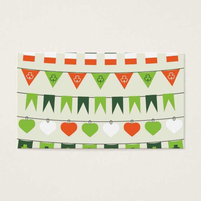 sinalizador de Dia de São Patrício (Frente)