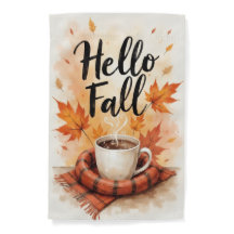 Sinalizador de Jardim de Aquarela de Queda de Alô