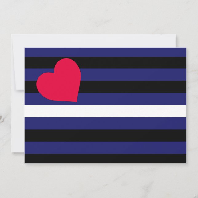 Sinalizador de Lather Latex e Orgulho BDSM (Frente)