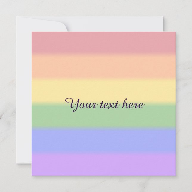 Sinalizador de Orgulho gay de queda (Frente)